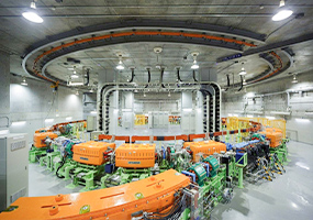 Synchrotron（20m in diameter）